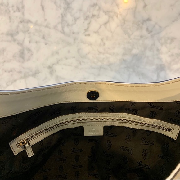 Authentic Gucci Dialux Coated Canvas Hobo Bag - Picture 6 of 8